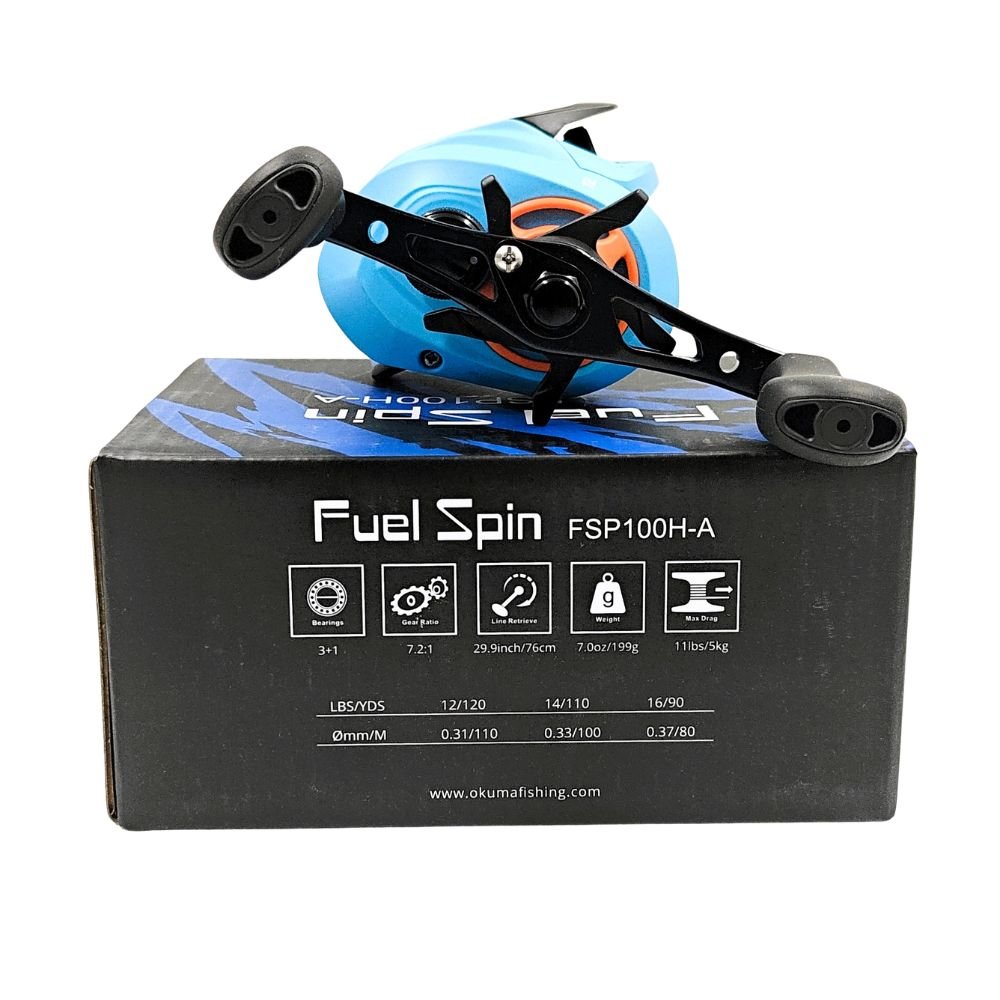 Okuma Fuel Spin Right Hand Baitcasting Reel 4