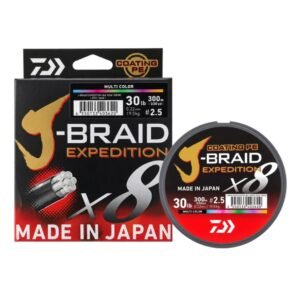 Daiwa J-Braid Expedition Multicolor Braided Line
